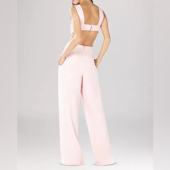 Light Pink Express Cut Out Jumpsuit - Picture 2 of 11